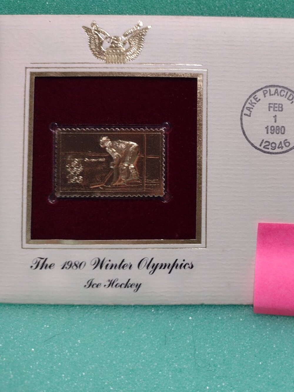 22 kt Golden Replicas of United States Stamps 1980 - Picture 7 of 16